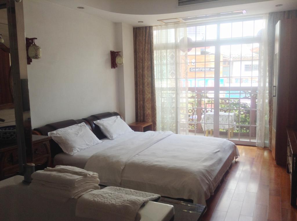 יאנג שואו Bamboo House Resort חדר תמונה