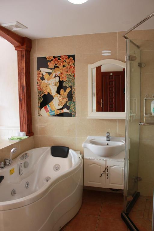 יאנג שואו Bamboo House Resort חדר תמונה