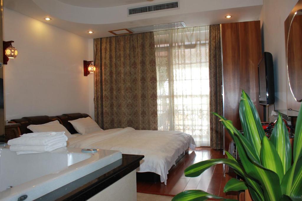 יאנג שואו Bamboo House Resort חדר תמונה